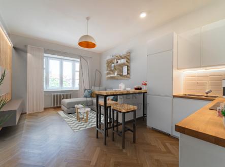 Pronájem bytu, 1+kk, 28 m²