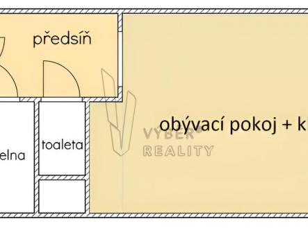 Prodej bytu, 1+kk, 24 m²