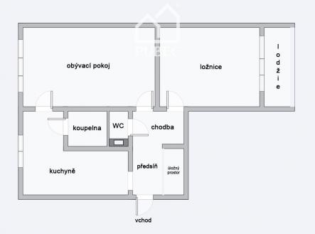 Prodej bytu, 2+1, 66 m²