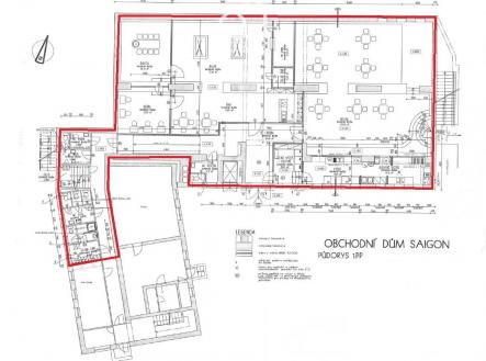 Pronájem - obchodní prostor, 410 m²