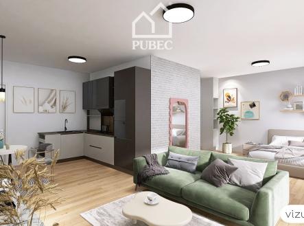 Prodej bytu, 1+kk, 50 m²