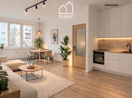 Prodej bytu, 2+kk, 47 m²