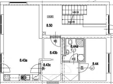 Prodej bytu, 2+kk, 52 m²