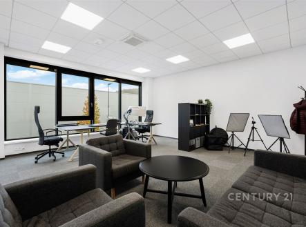 Pronájem komerčního objektu, administrativní budova, 108 m²