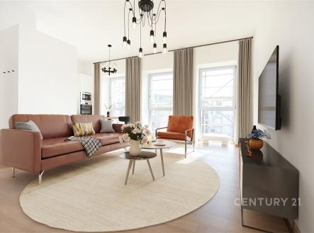 Pronájem bytu, 2+kk, 61 m²