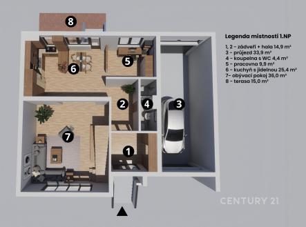 Prodej domu/vily, 307 m²