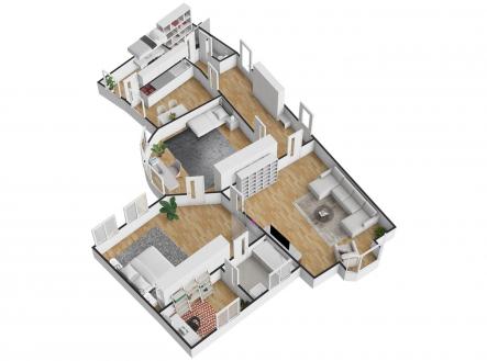 Prodej bytu, 3+1, 128 m²