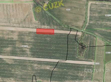 Prodej pozemku, zemědělská půda, 17 417 m²