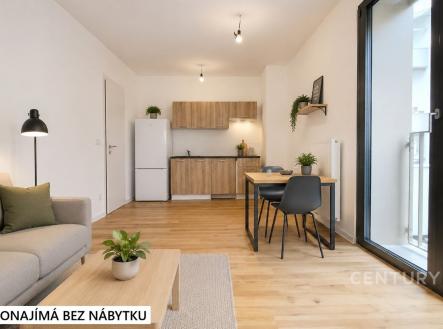 Pronájem bytu, 2+kk, 42 m²
