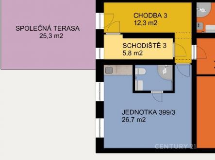 Prodej bytu, 1+kk, 60 m²
