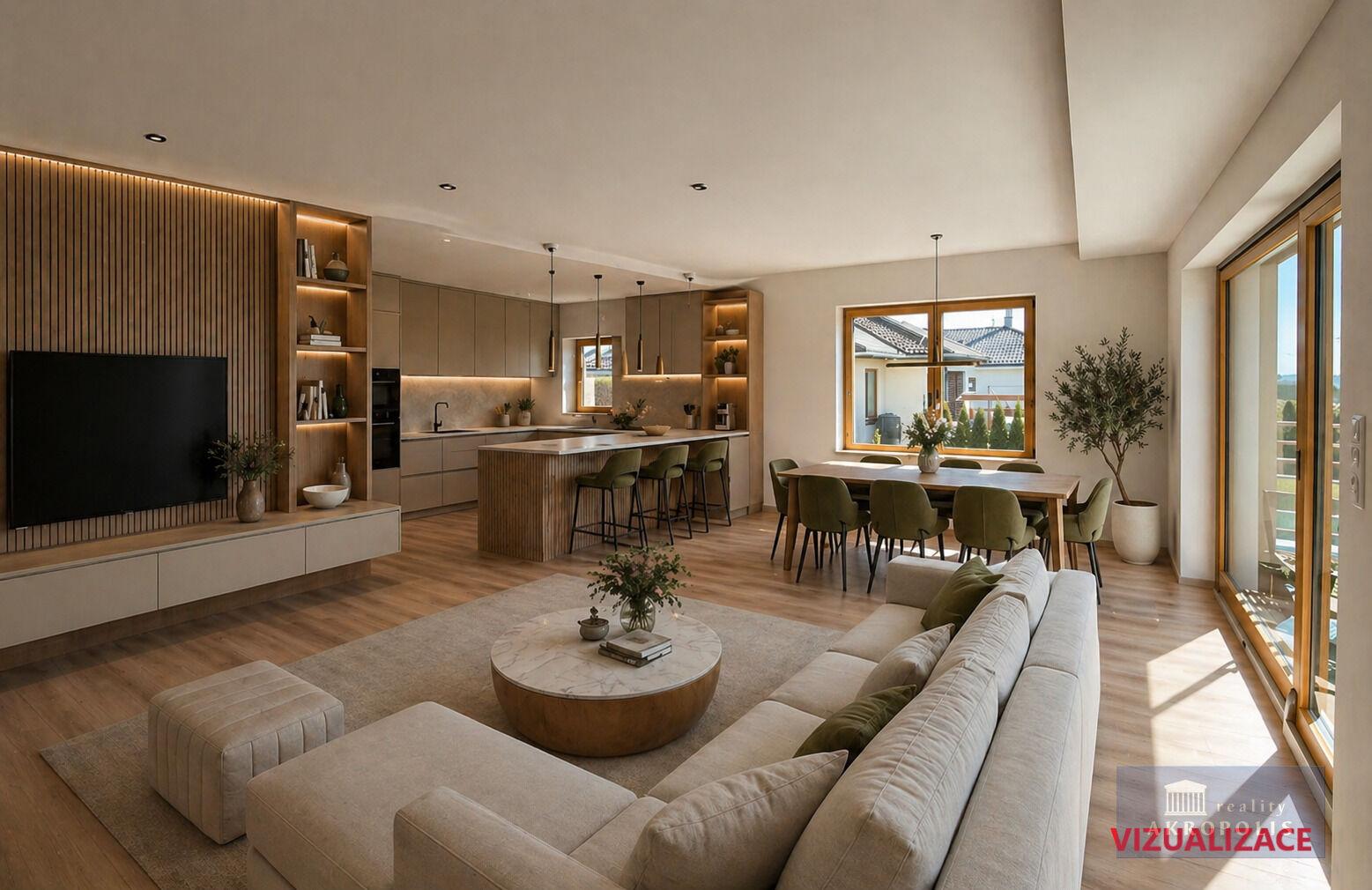 Luxusní nízkoenergetický rodinný dům 5+kk, v prestižní lokalitě Sulice (Praha-východ)