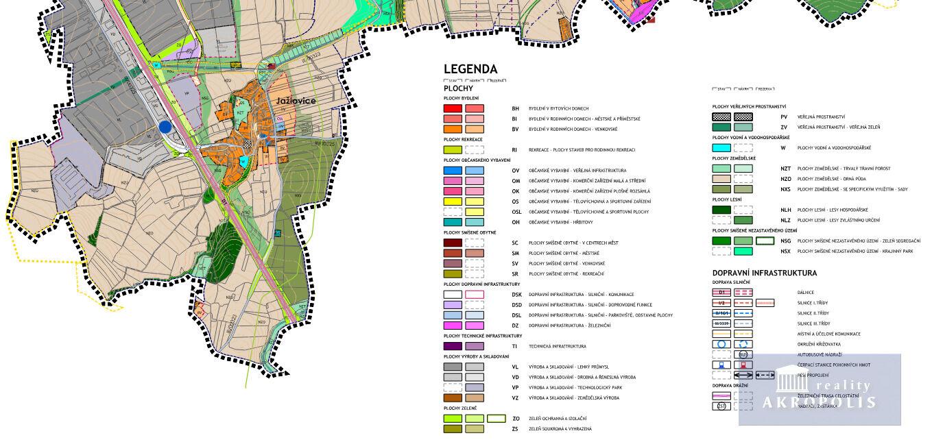 Prodej komerčního pozemku industriální zóna Jažlovice I.