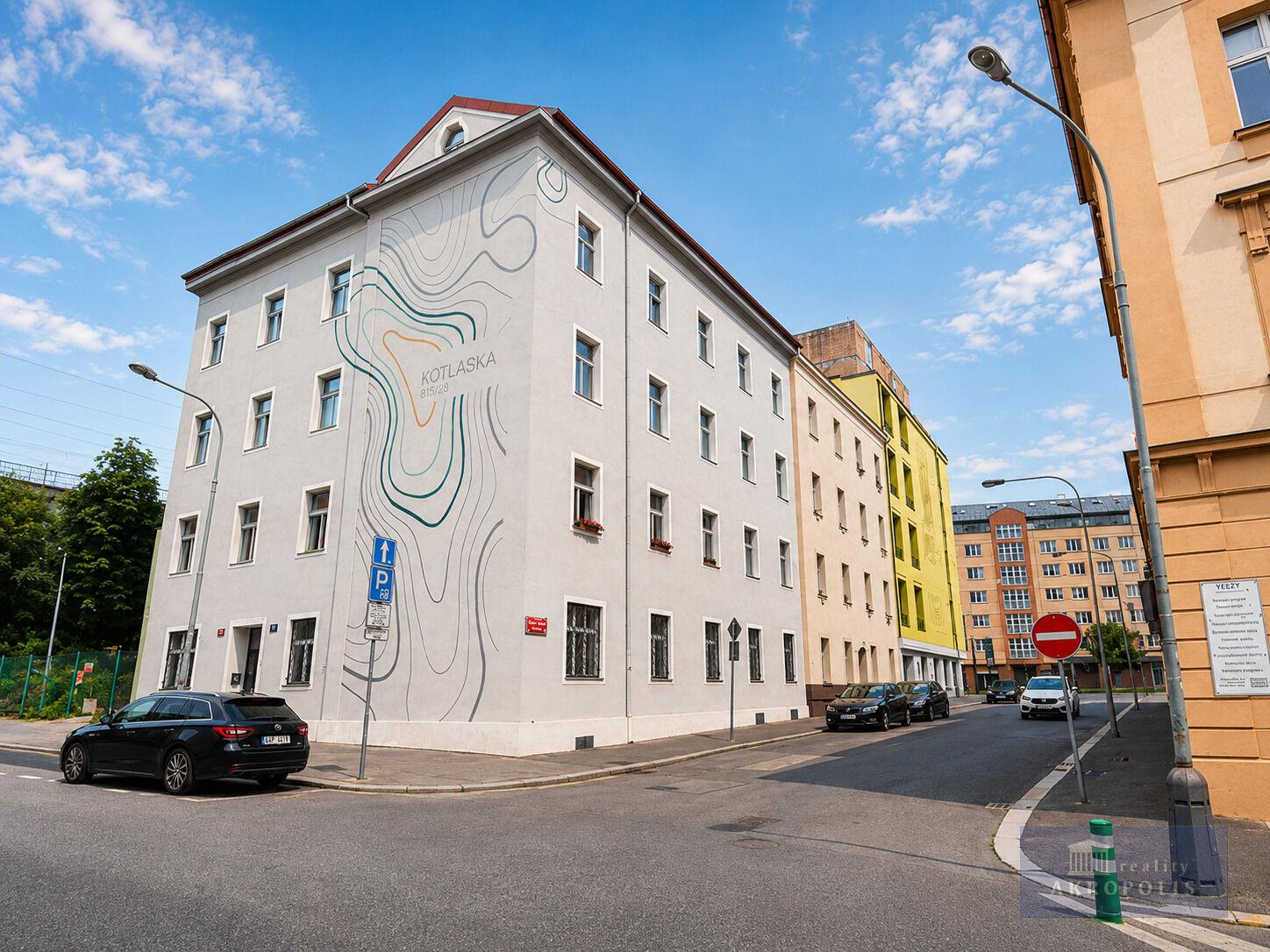 Prodej bytu 3+kk, 56,74 m² , Kotlaska, Praha - Libeň