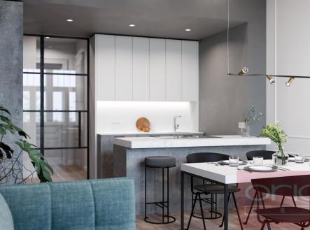 Pronájem bytu, 3+kk, 92 m²