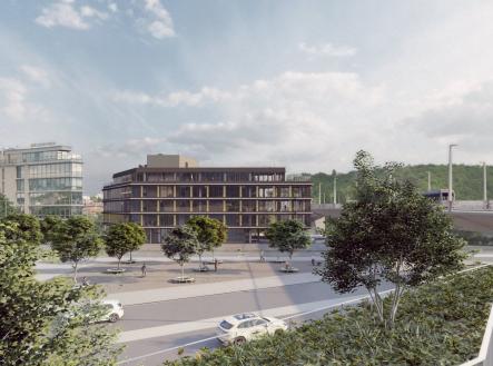 Pronájem kanceláře, 123 m²