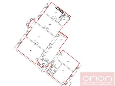 Pronájem bytu, 5+1, 171 m²