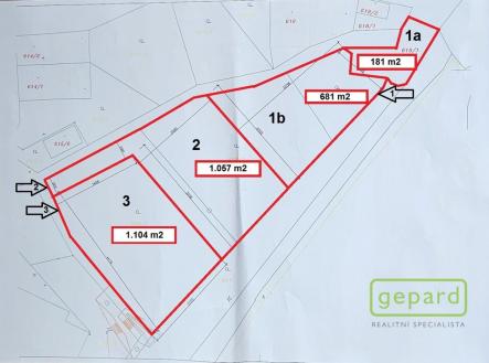 Prodej - pozemek pro bydlení, 862 m²