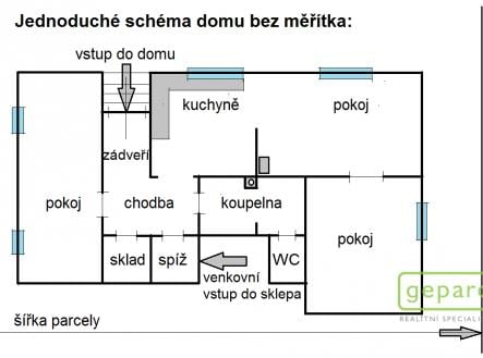 Prodej - dům/vila, 78 m²