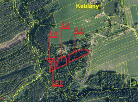Prodej - pozemek, les, 8 599 m²
