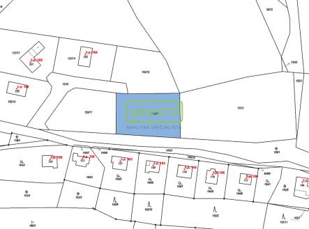 Prodej pozemku pro bydlení, 1 586 m²