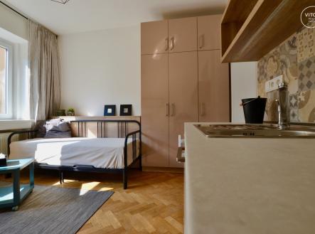 Pronájem bytu, 1+kk, 27 m²