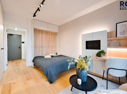 Pronájem bytu, 1+kk, 23 m²