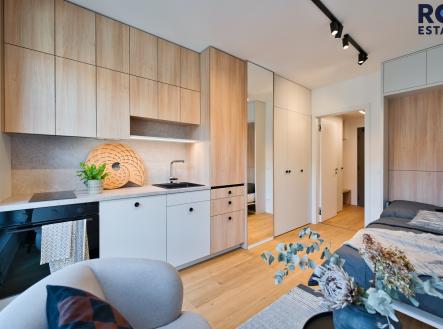 Pronájem bytu, 1+kk, 23 m²