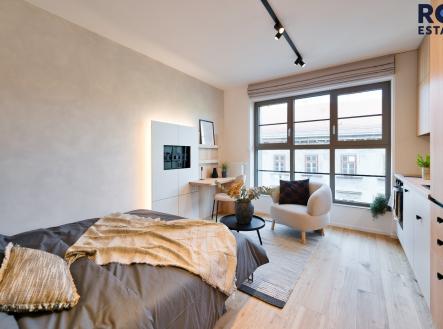 Pronájem bytu, 1+kk, 23 m²