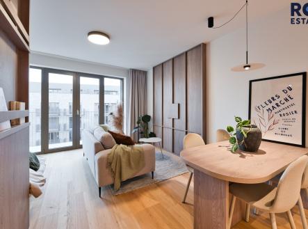 Pronájem bytu, 1+kk, 47 m²