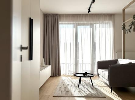 Pronájem bytu, 1+kk, 42 m²