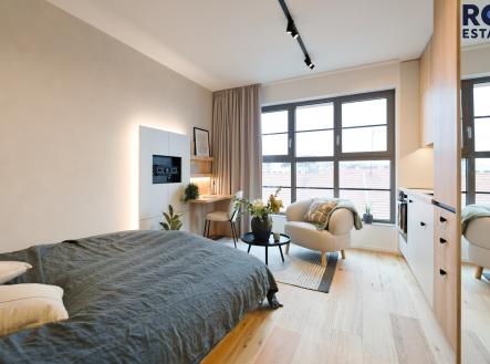 Pronájem bytu, 1+kk, 23 m²