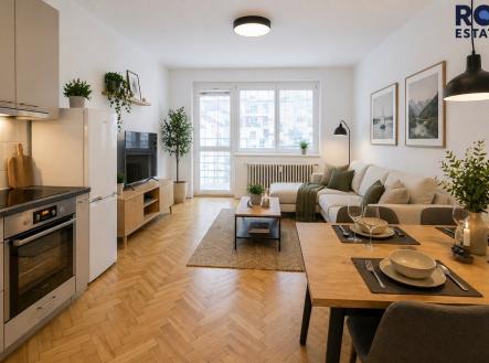 Pronájem bytu, 1+kk, 27 m² obrázek