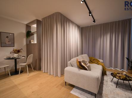 Pronájem bytu, 1+kk, 48 m²