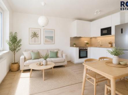 Pronájem bytu, 2+kk, 41 m²
