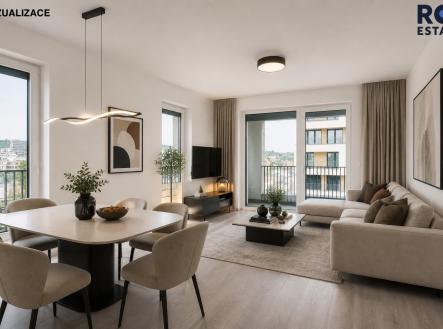 Pronájem bytu, 2+kk, 57 m²
