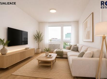 Pronájem bytu, 2+kk, 44 m²
