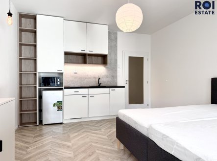 Podnájem nového bytu 1+kk 38 m², s velkým balkonem a možností parkování ,Brno - Zábrdovice