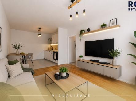 Prodej bytu, 2+kk, 47 m²