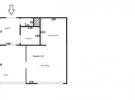 Prodej bytu, 2+kk, 36 m²