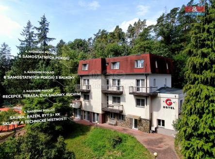 Prodej - hotel, 1 054 m²