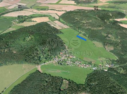 Prodej - pozemek, trvalý travní porost, 3 841 m²