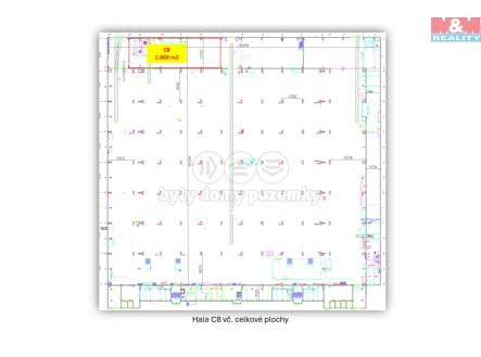 Pronájem - skladovací prostor, 1 009 m²