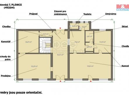 Prodej - obchodní prostor, 370 m²