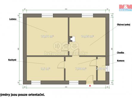 Prodej - dům/vila, 51 m²