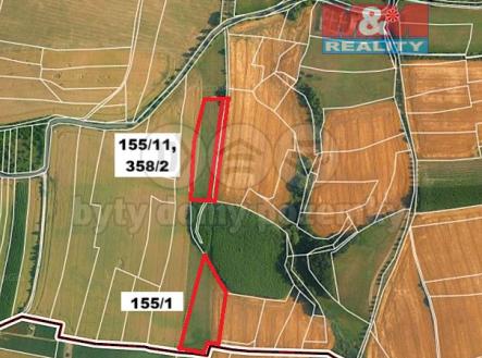 Prodej pozemku, zemědělská půda, 16 278 m²