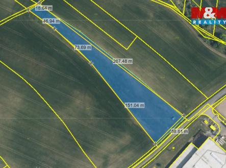 Prodej pozemku pro komerční výstavbu, 8 778 m²