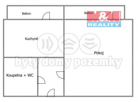 Prodej bytu, 1+1, 32 m²