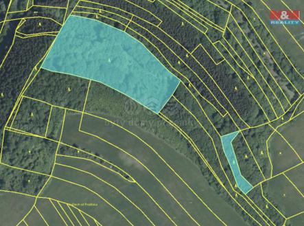 Prodej - pozemek, les, 19 200 m²