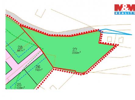 Prodej pozemku pro bydlení, 3 487 m²