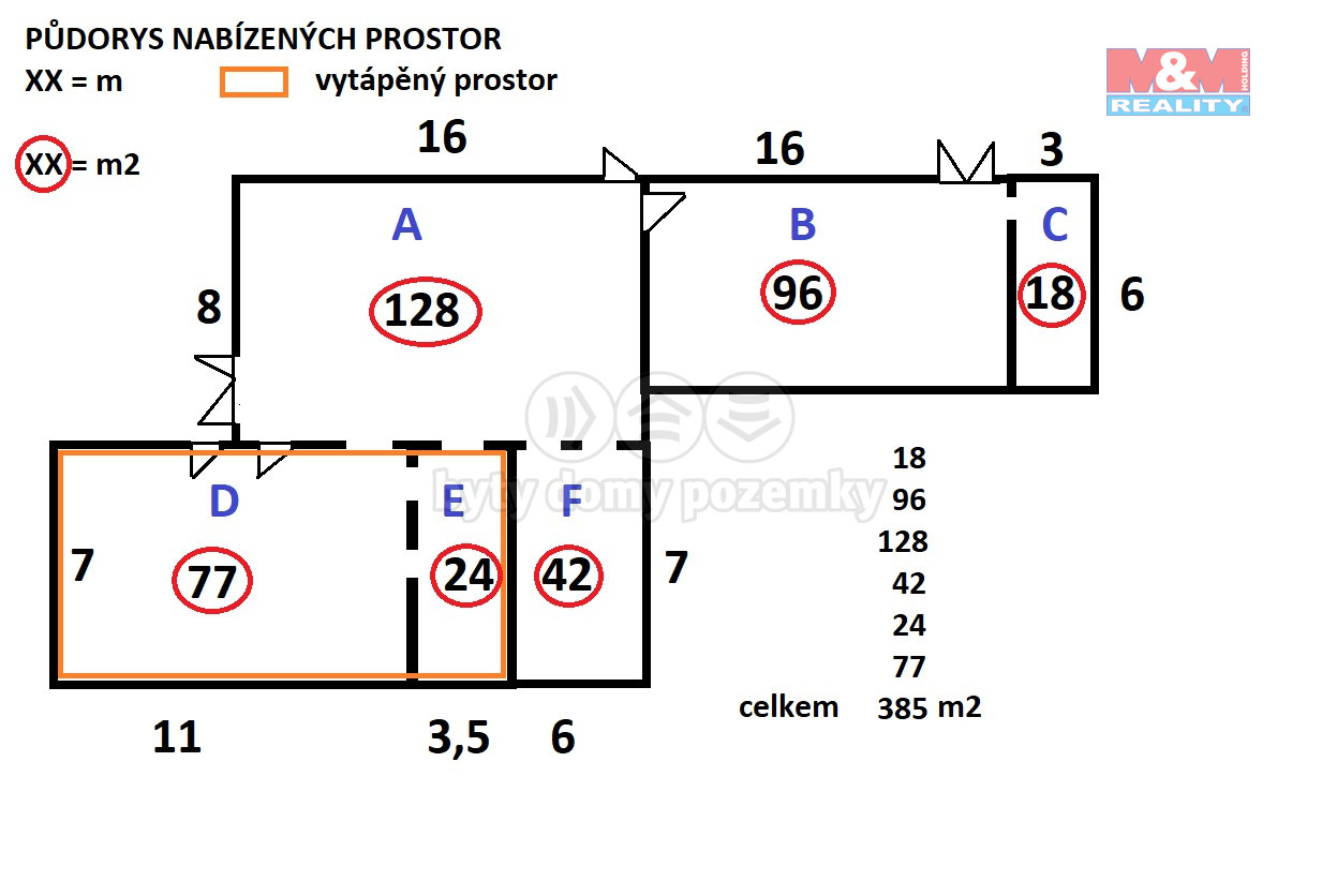 SITUACE NABÍZENÝCH PROSTOR rozměry a m2 (1).png